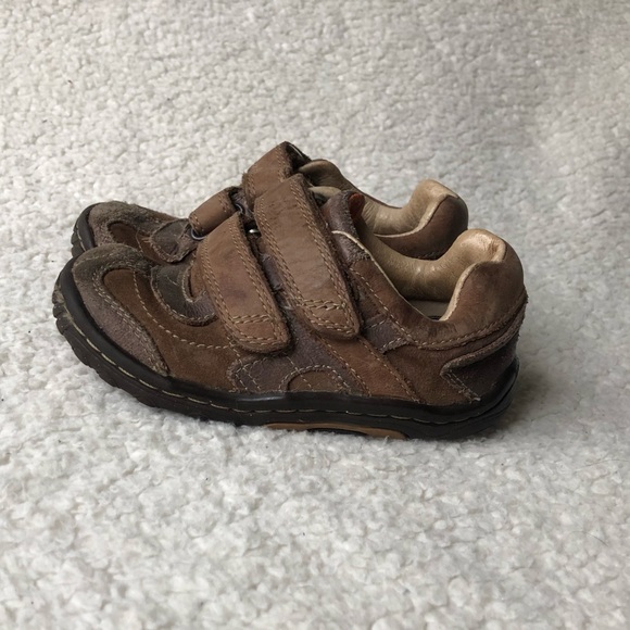 Stride Rite Other - Stride Rite : Brown Leather Velcro Shoes